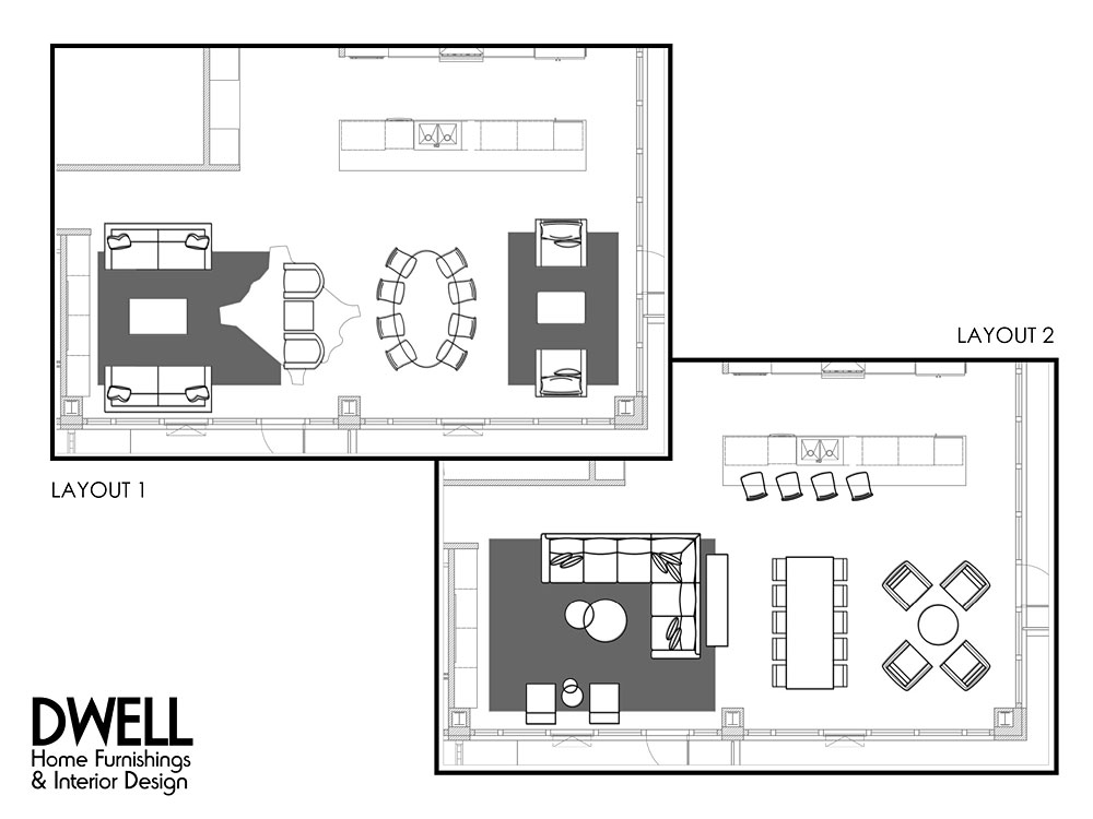 Coralville Iowa Interior Design Service Room Layout