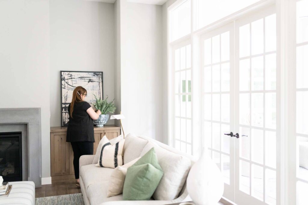 Timeless Transitional Living Room Abby Craighton Interior Design