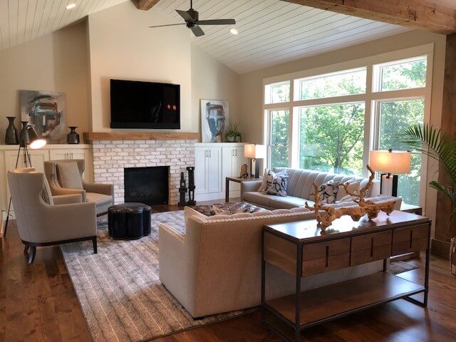 Modern Farmhouse Living Room Seating