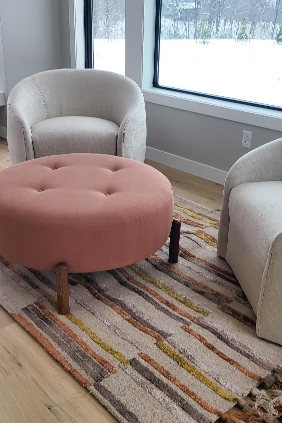 Minimal Mid-Century Seating