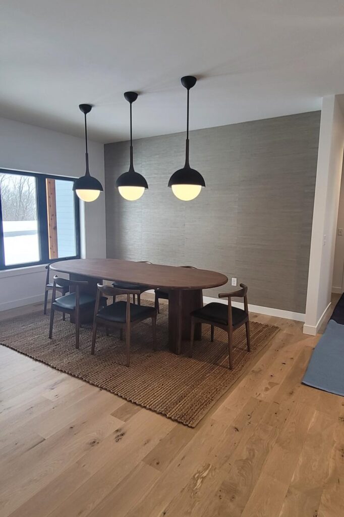 Minimal Mid-Century Dining Room