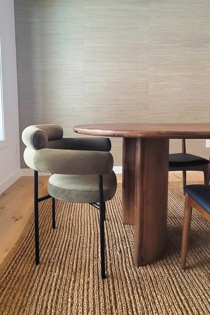 Minimal Mid-Century Dining Room Table