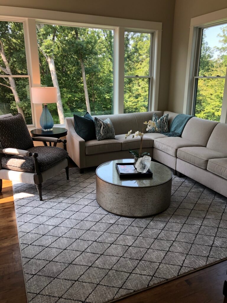 Modern Farmhouse Sunroom Seating