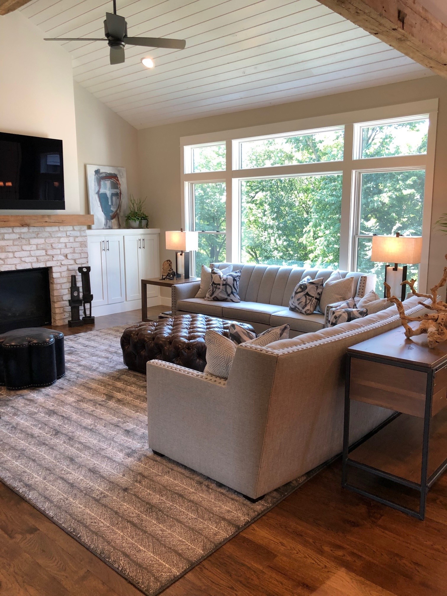 Modern Farmhouse Living Room Seating