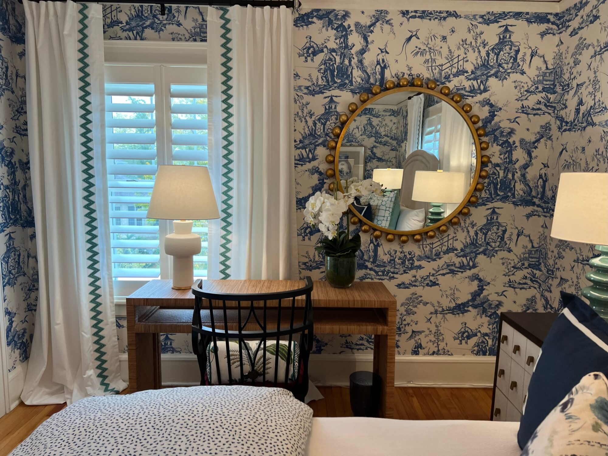 Preppy Guest Suite - Dwell Home Furnishings and Interior Design