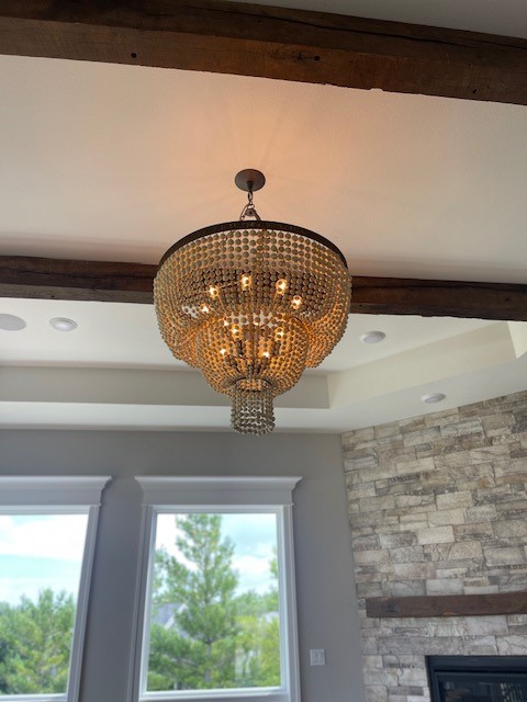 Eclectic Transitional Chandelier