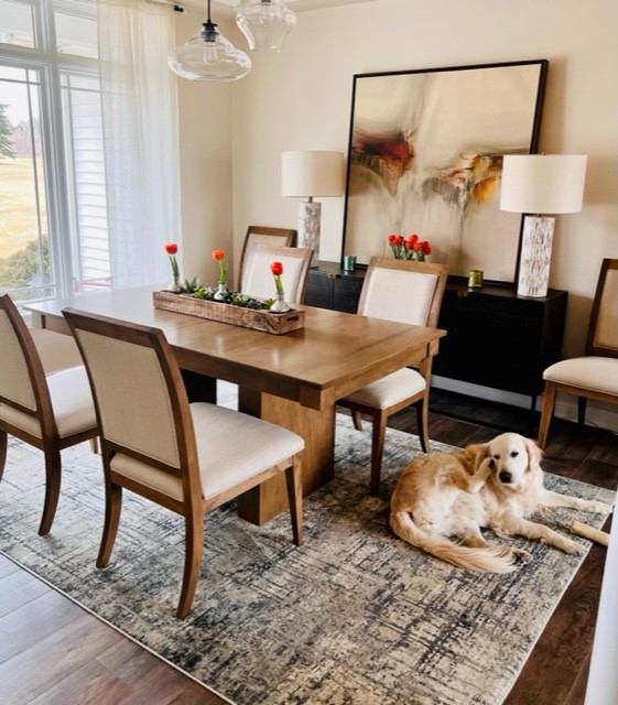 Layered Living Dining Room Decor