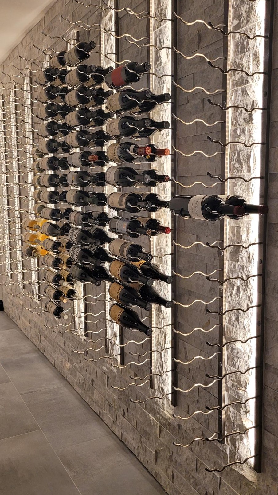 Industrial Glam Wine Cellar