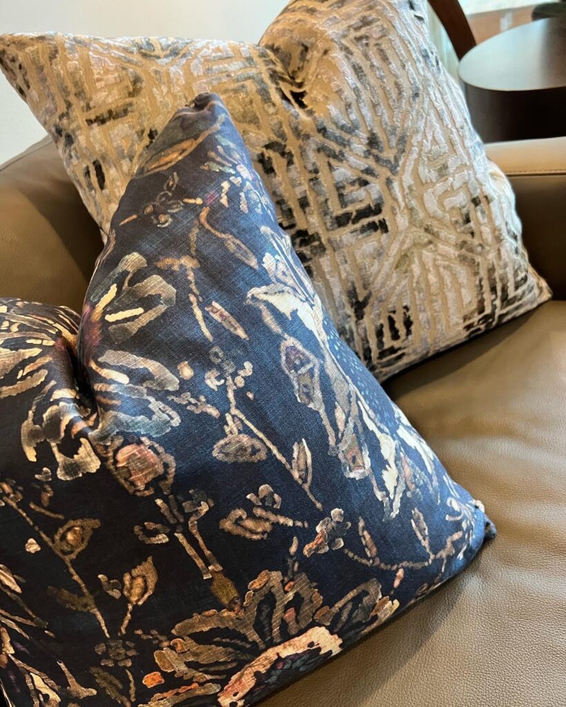 Masculine Modern Lake Home Decorative Pillows