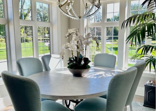 Updated Traditional Elegant Dining Room