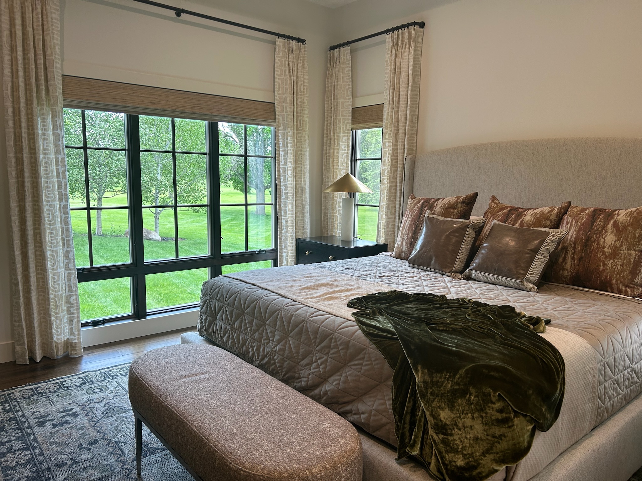 Bedroom with a View - Dwell Home Furnishings and Interior Design