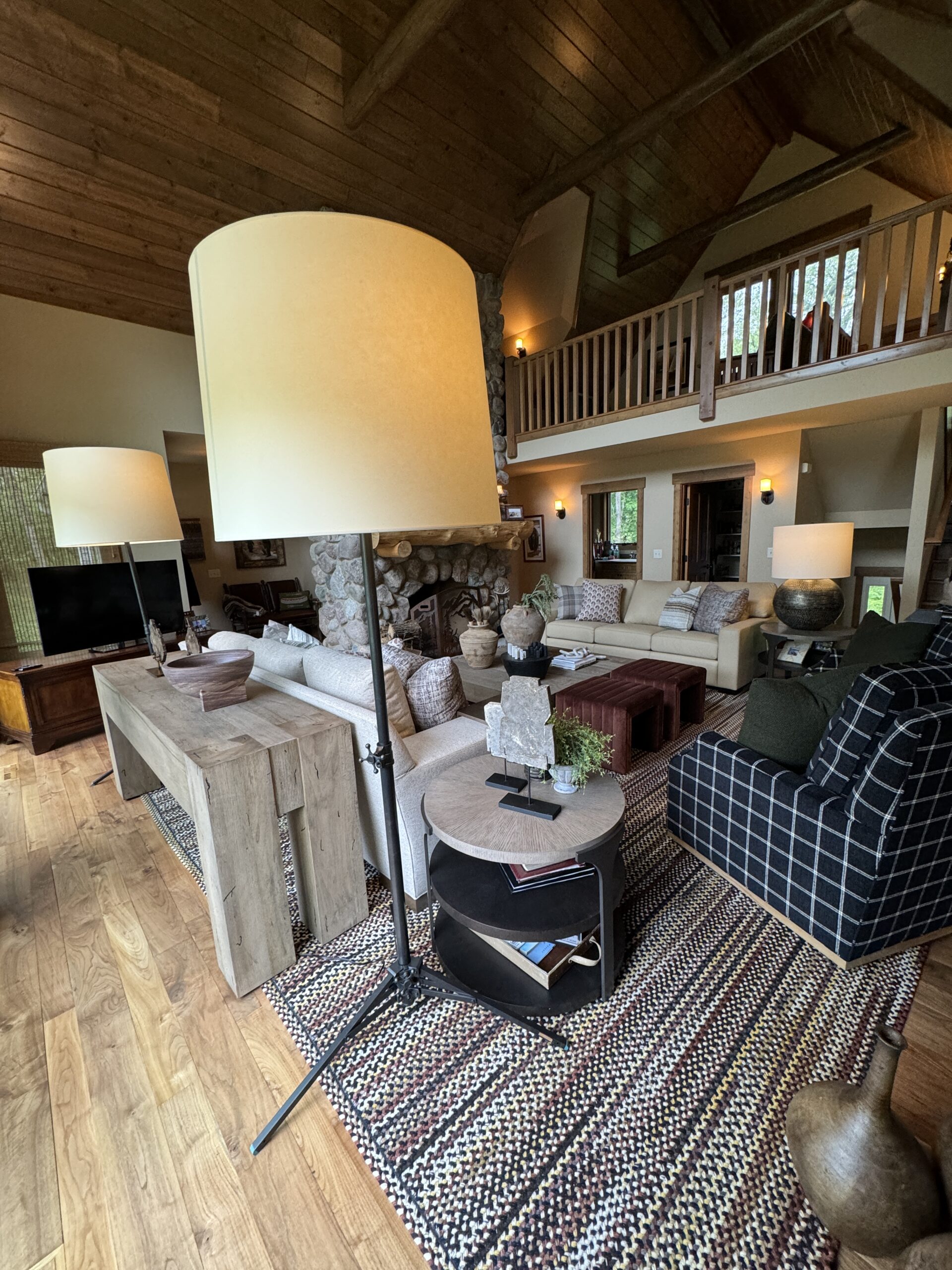 Lake Geneva Cabin - Dwell Home Furnishings and Interior Design