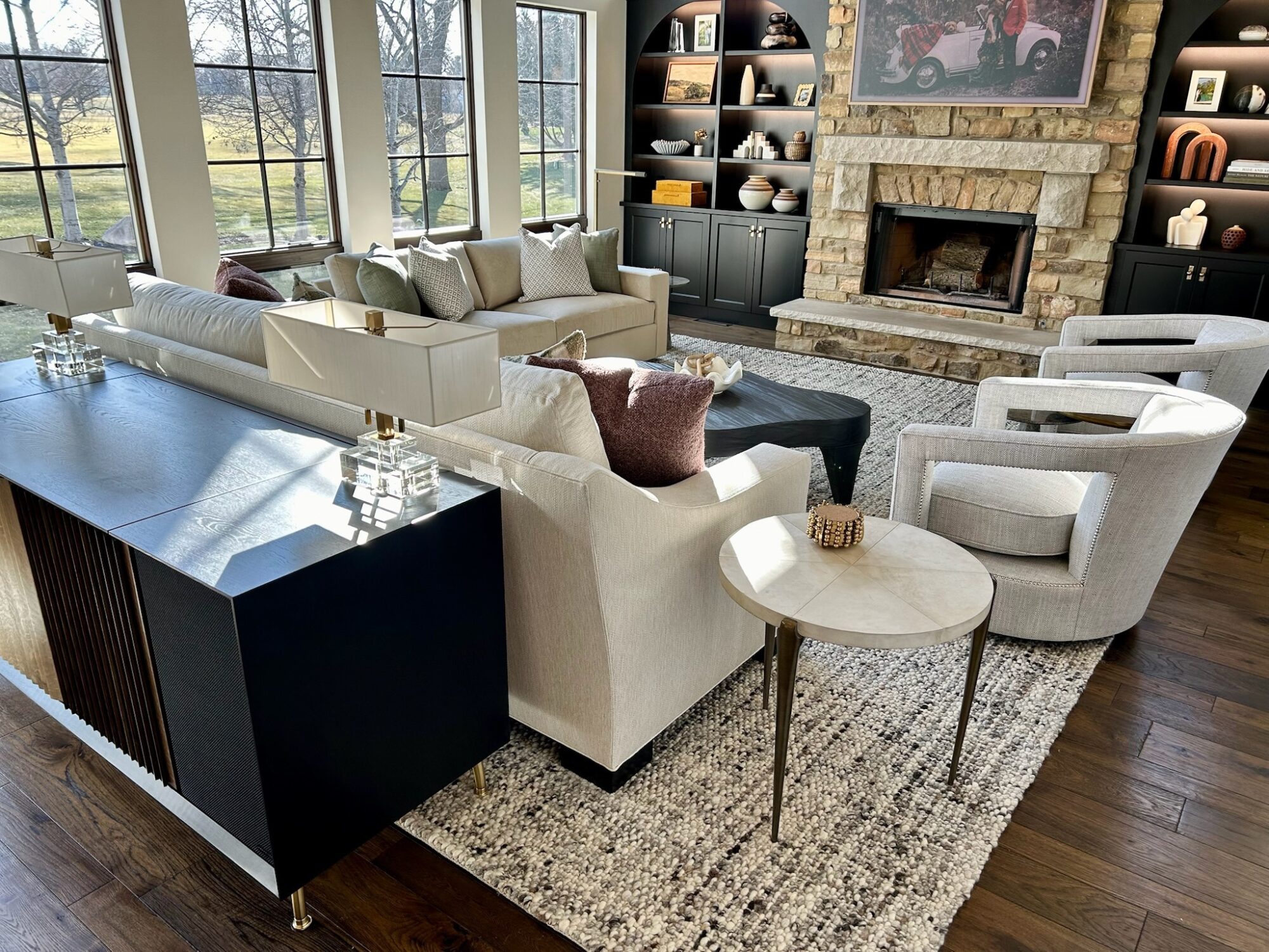 Sophisticated Living area rug