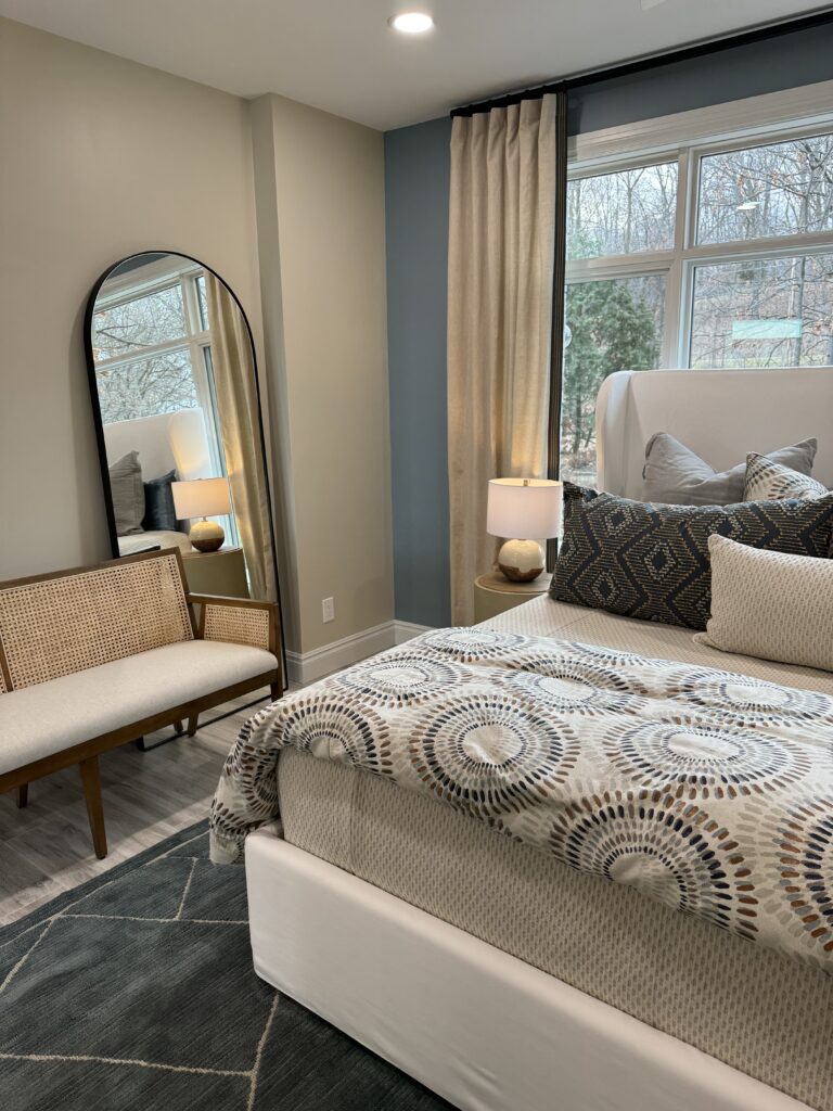 timeless guest suite bedding