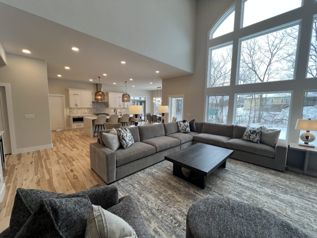 timeless home remodel open concept
